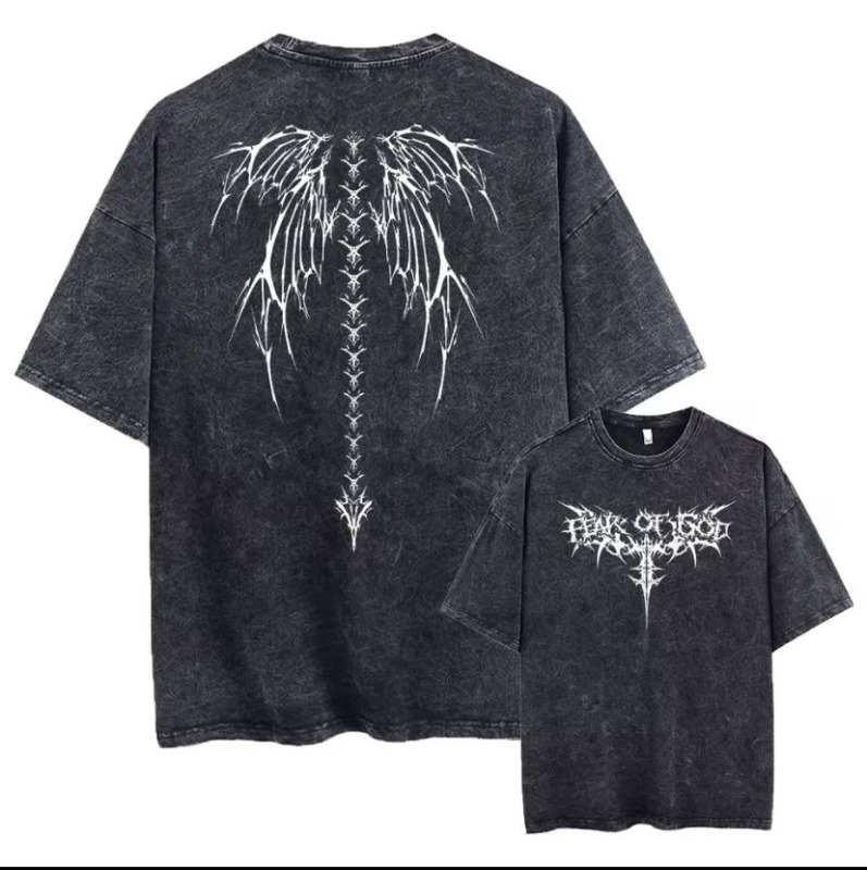 Premium Acid Wash Drop Shoulder TShirt