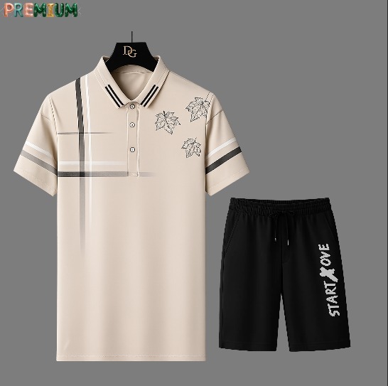 Polo Shirt and Half Pant Combo