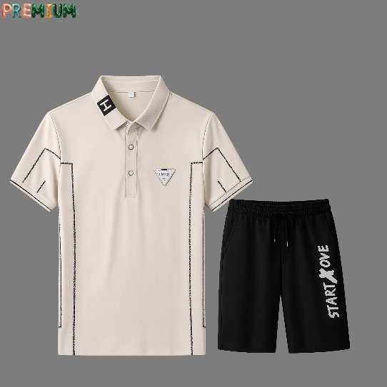 Polo Shirt and Half Pant Combo