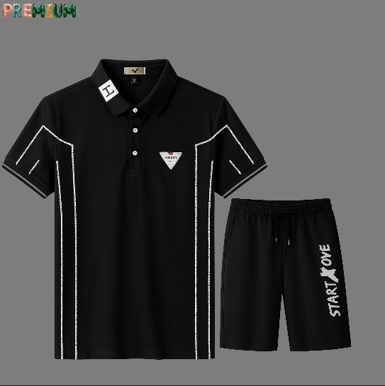 Polo Shirt and Half Pant Combo