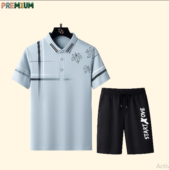 Polo Shirt and Half Pant Combo