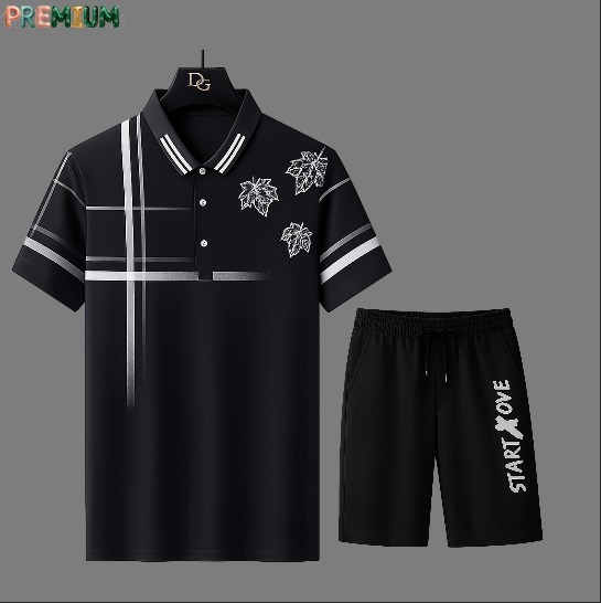 Polo Shirt and Half Pant Combo