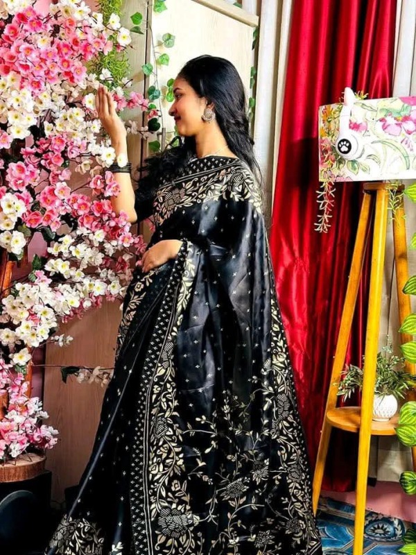 Japani Silk Sharee with Blouse Piece