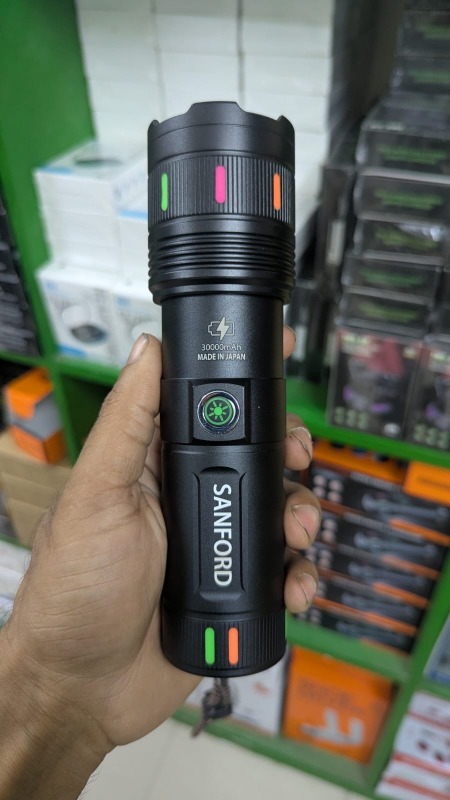 Sanford Japan White Laser With Led Torch Light 30000mAh