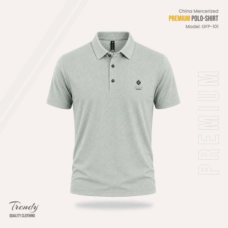 Export Quality China Mercerized Polo Shirt