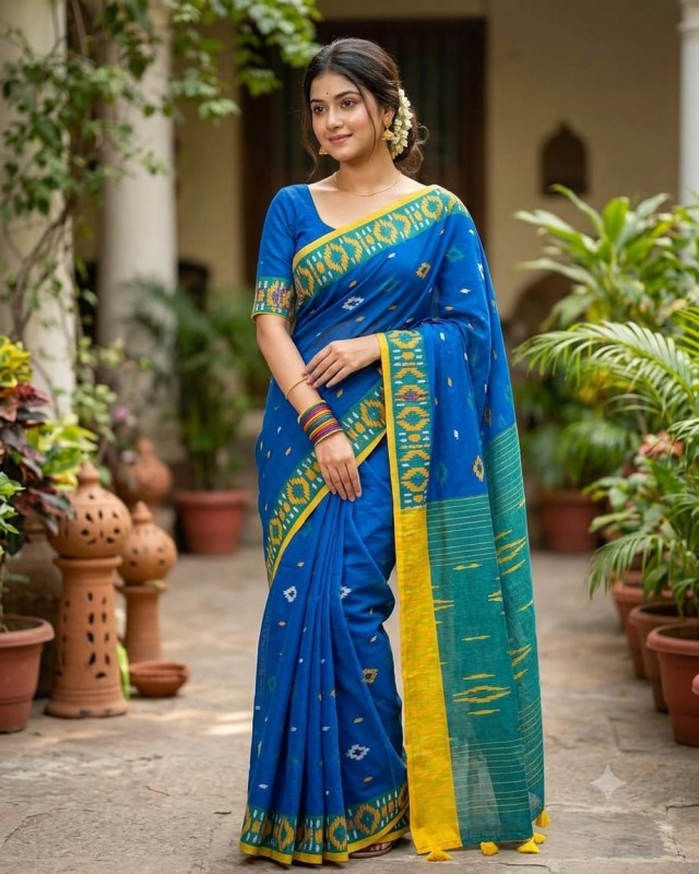 Chanderi silk sharee