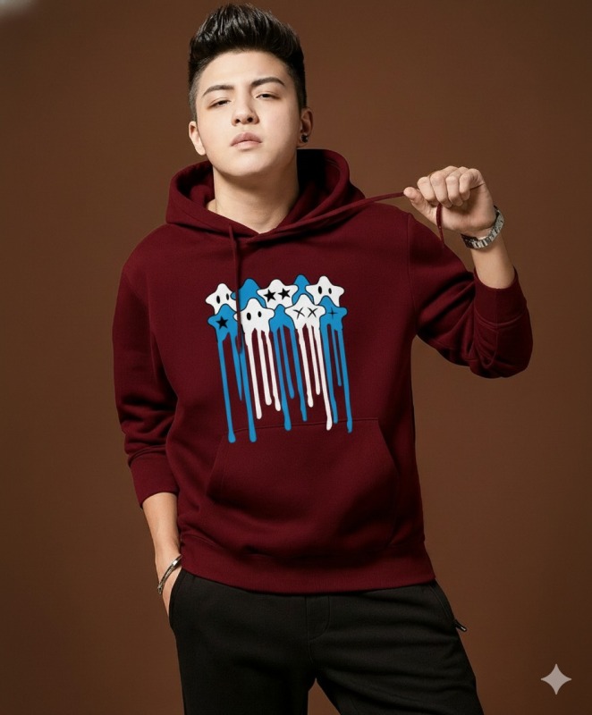 Drop Shoulder Hoodie for Men and Women